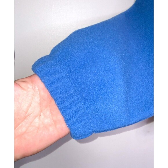 Polar Quality Sportswear Fleece Jacket Medium Blue Alaska Embroidery Retro Cozy - Picture 3 of 10